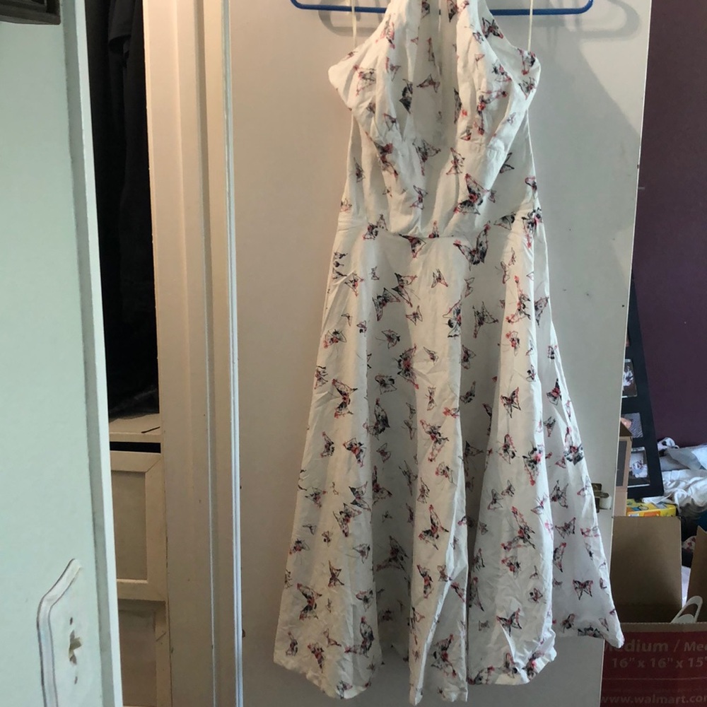 Butterfly vintage dress